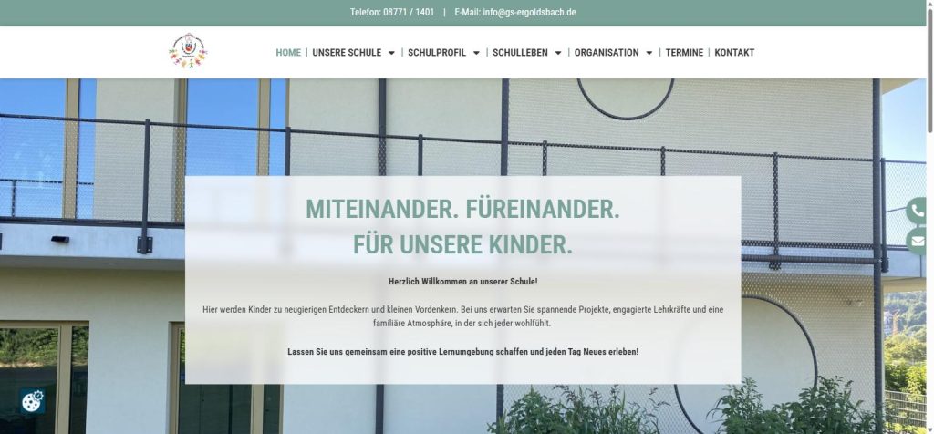 Website Dominik-Brunner-Grundschule Ergoldsbach - Startseite